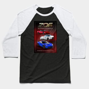 Corvette Z06 Baseball T-Shirt